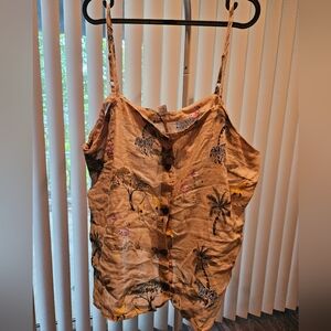 Old Navy Safari Tank Top Size XXL